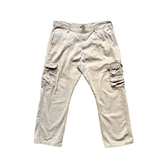 Vtg 90s Wrangler Mens Cargo Pants 38x30 Grunge Skater Workwear Utility Outdoor - Picture 1 of 12